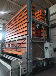 Magazzino verticale per profili